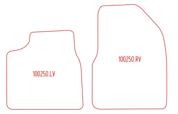 Automatten Aiways U5 (2021-Heden)