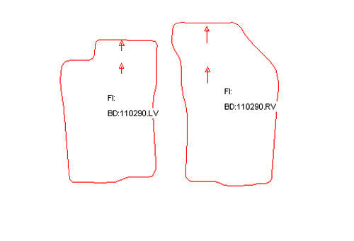 Automatten Alfa Romeo GT (2004-2010)