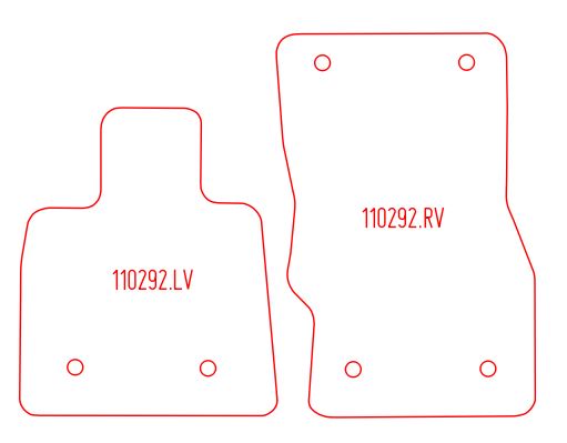 Automatten Alfa Romeo Stelvio (2017-Heden)