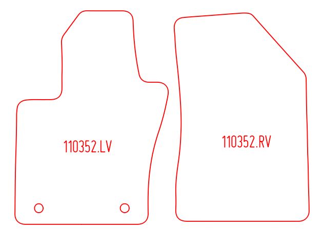 Automatten Alfa Romeo Tonale (2022-Heden)