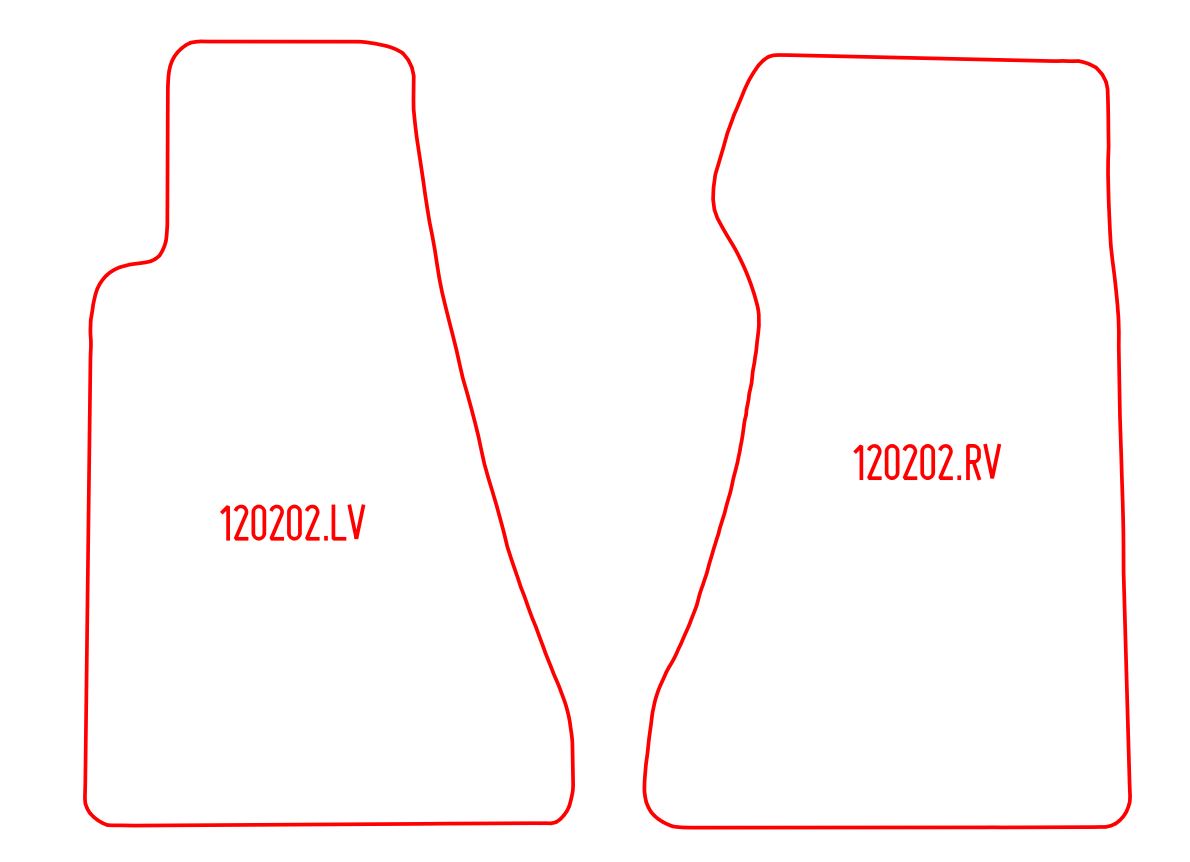 Automatten Aston Martin Rapide (2010-2020)