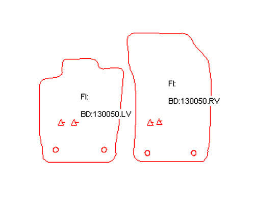 Automatten Audi A1 / A1 Sportback (2012-2018)