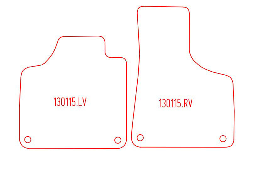 Automatten Audi A3 (8P) / A3 (8P) Sportback (2004-2012)
