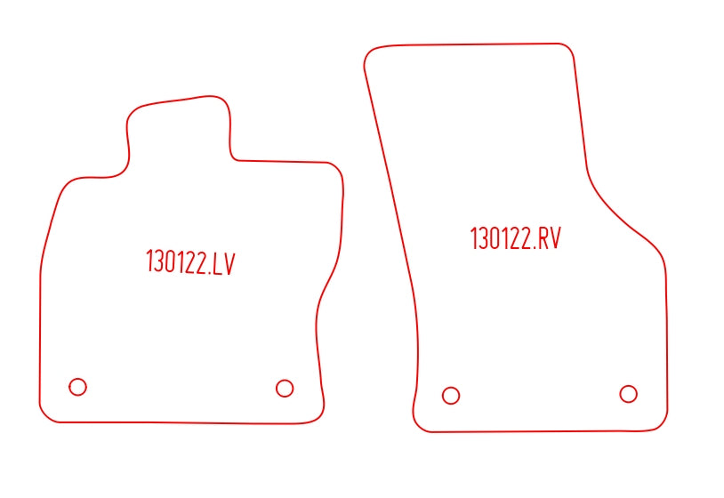 Automatten Audi A3 (8V) (2014-2020)