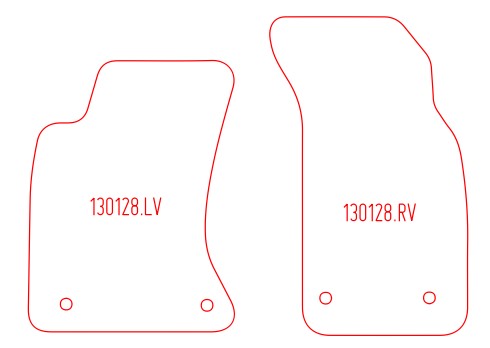 Automatten Audi A4 (B5) sedan / A4 (B5) Avant stationwagon (1996-2001)