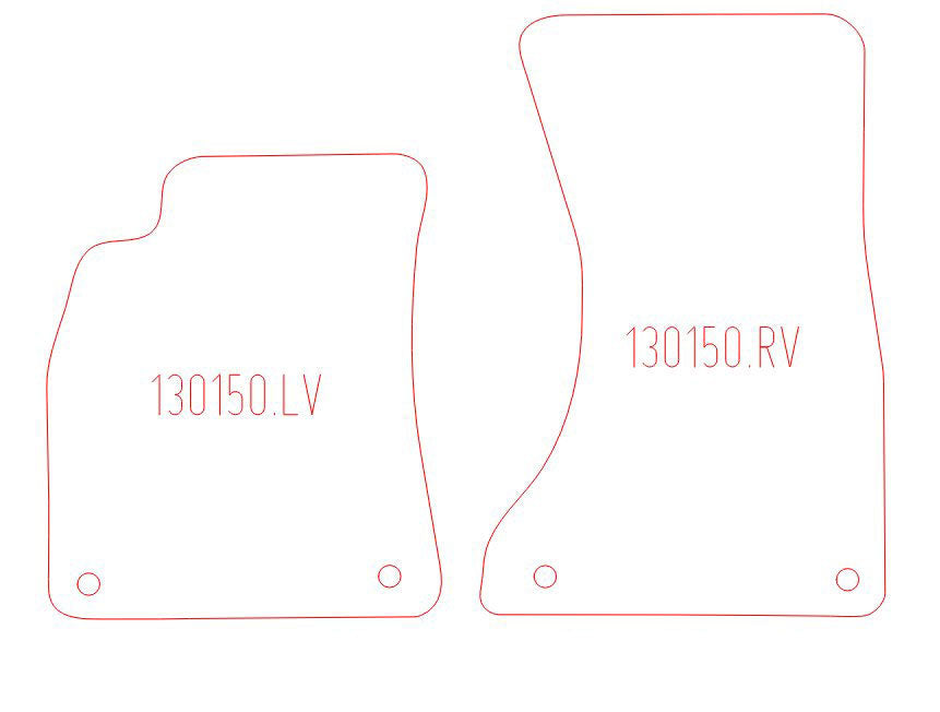 Automatten Audi A5 coupe / A5 Cabriolet cabriolet (2009-2016)