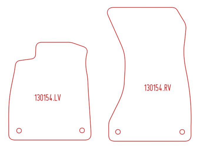Automatten Audi A5 Cabriolet (2017-2024)