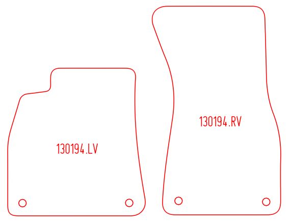 Automatten Audi A6 (C8) sedan / A6 (C8) Avant stationwagon (2018-Heden)