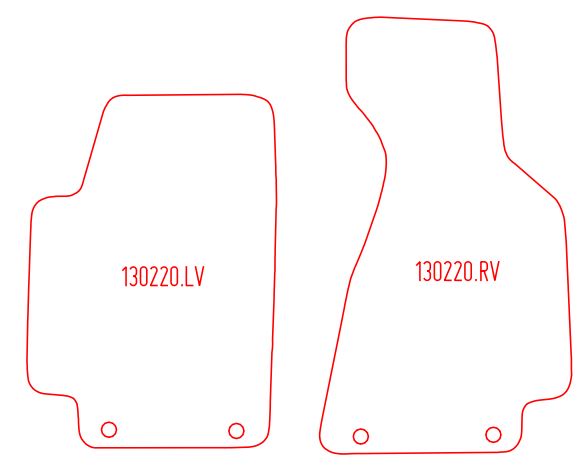 Automatten Audi 80 (B4) (1991-2000)