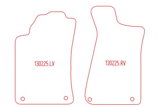 Automatten Audi 80 (A4) Avant stationwagon / 80 (B4) sedan (1991-1996)