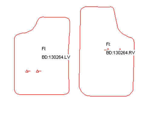 Automatten Audi 100 (C3) (1982-1991)