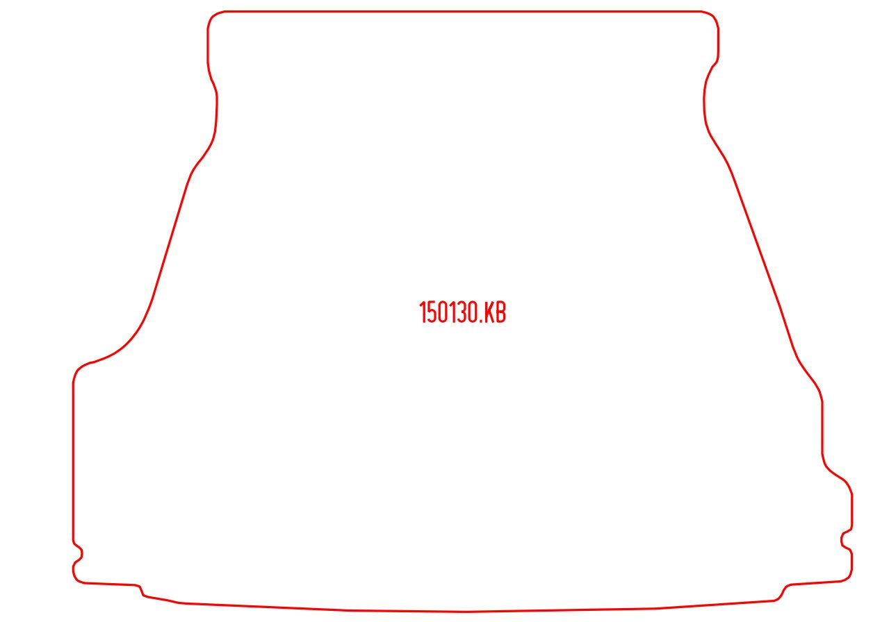 Kofferbakmat BMW 5-serie E34 (1988-1996)
