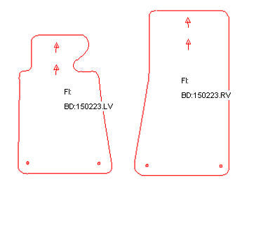 Automatten BMW 5-serie E34 sedan / 5-serie E34 Touring stationwagon (1991-1996)
