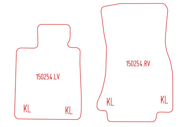 Automatten BMW 7-serie (G12) (lange wielbasis) (2015-2022)