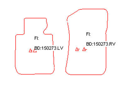 Automatten BMW X1 2WD E84 (2009-2015)