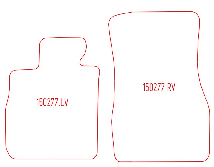 Automatten BMW 8-serie G15 (2018-Heden)