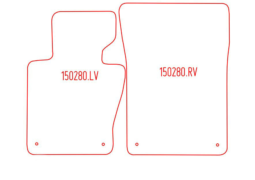 Automatten BMW X3 E83 (2004-2010)
