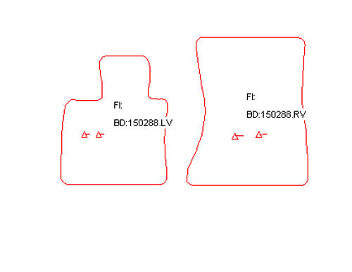 Automatten BMW X6 E71 (2008-2014)
