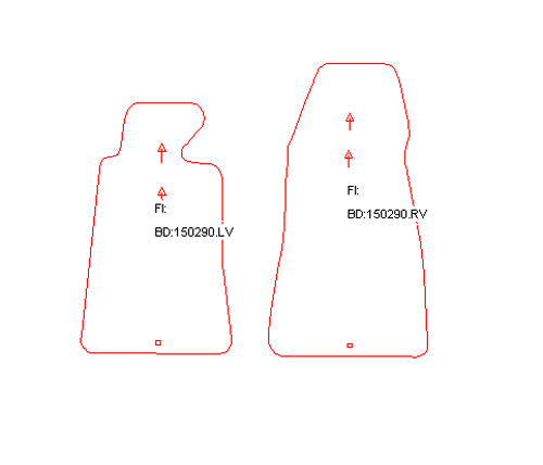 Automatten BMW Z1 (1989-1991)
