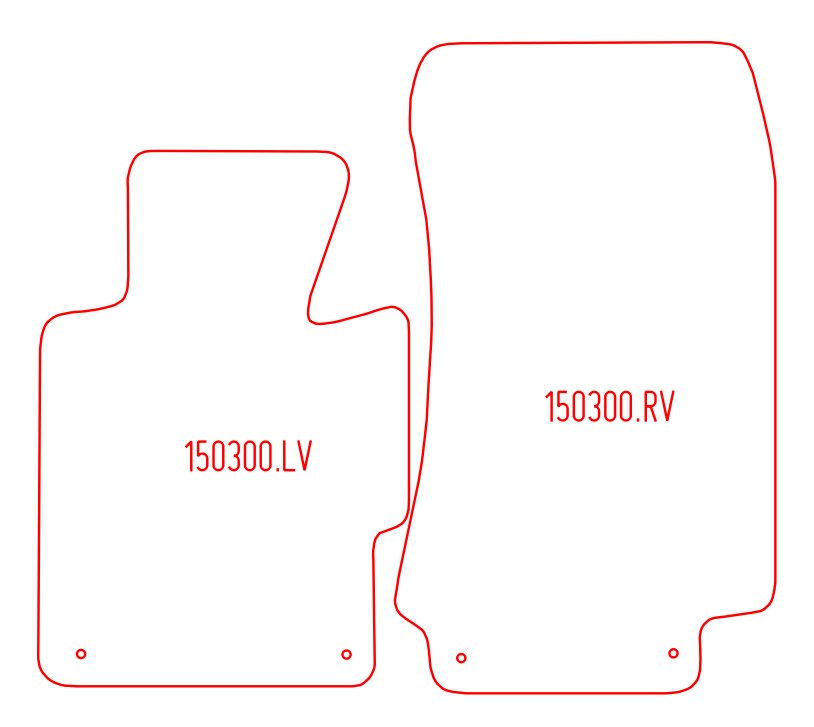 Automatten BMW Z3 coupe coupe / Z3 roadster cabriolet (1998-2002)