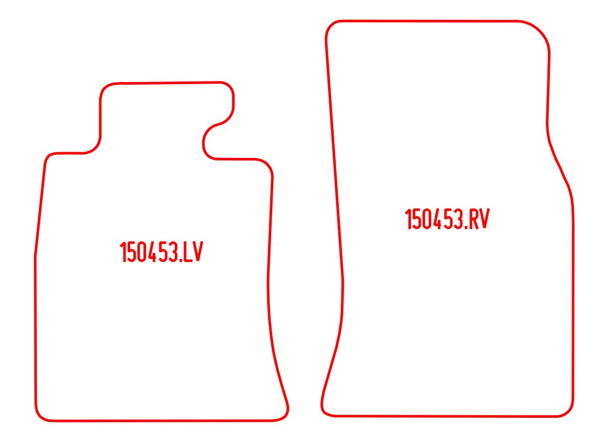 Automatten Mini Cabrio Cooper (R57) / Cabrio Cooper S (R57) / Cabrio One (R57) (2010-2014)