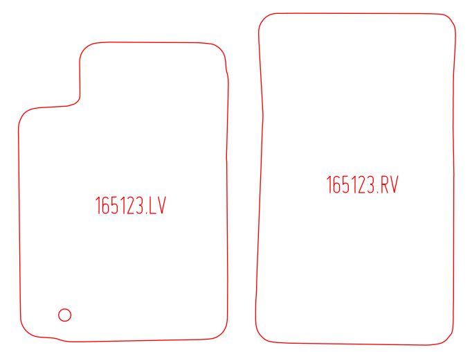 Automatten Cadillac CTS coupe / CTS sedan (2010-2014)
