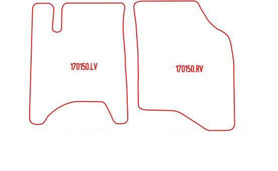 Automatten Chevrolet Trans Sport (1997-2006)