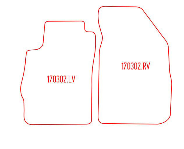 Automatten Chevrolet Aveo hatchback / Aveo sedan (2011-Heden)