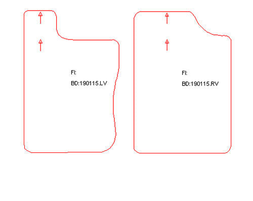 Automatten Citroen BX hatchback / BX Break stationwagon (1985-1995)
