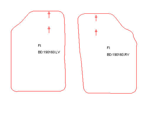 Automatten Citroen ZX hatchback / ZX Break stationwagon (1994-1998)