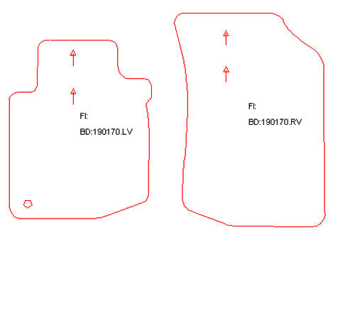 Automatten Citroen C1 (2005-2010)