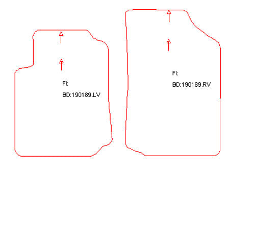 Automatten Citroen C2 (2003-2010)