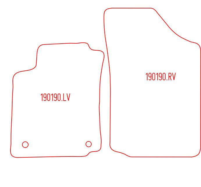 Automatten Citroen C3 (2002-2010)