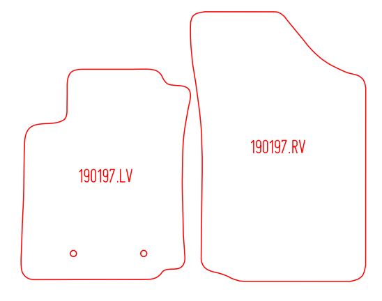 Automatten Citroen C3 Pluriel (2003-2010)