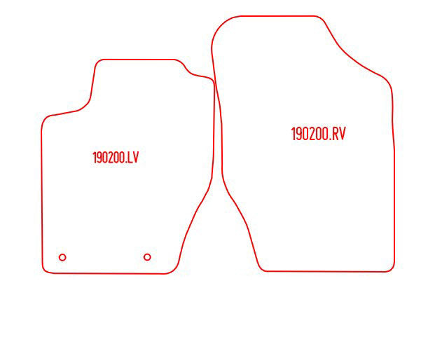 Automatten Citroen C4 coupe / C4 hatchback (2004-2010)