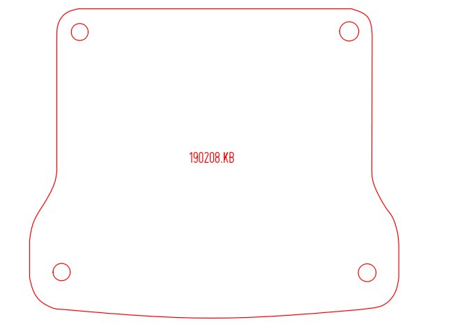 Kofferbakmat Citroen C5 Break (2001-2008)