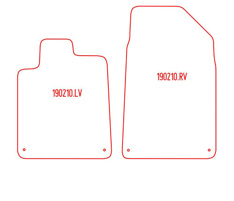 Automatten Citroen C6 (2006-2013)