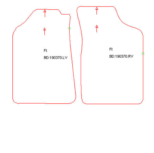Automatten Citroen Saxo (1996-2000)