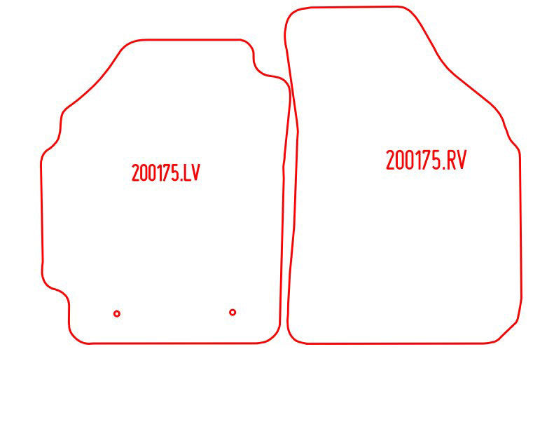 Automatten Daewoo Matiz (1998-2001)