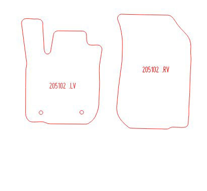 Automatten Dacia Logan sedan / Logan MCV stationwagon (2014-2020)