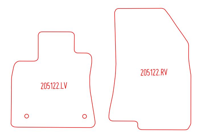 Automatten Dacia Sandero hatchback / Sandero Stepway suv (2021-Heden)