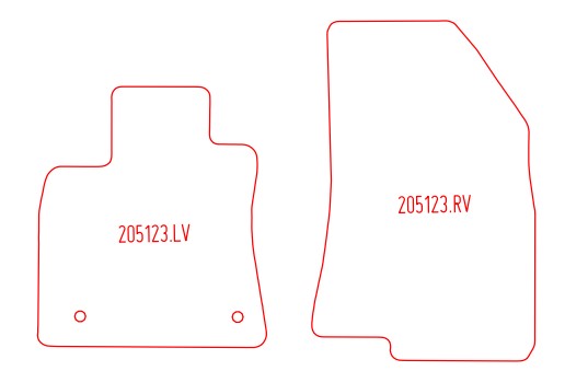 Automatten Dacia Jogger (2021-Heden)