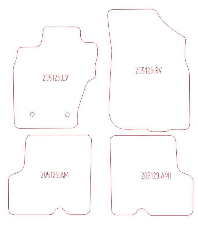 Automatten Dacia Duster (2014-2014)