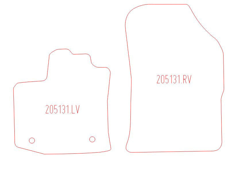 Automatten Dacia Lodgy (2012-Heden)