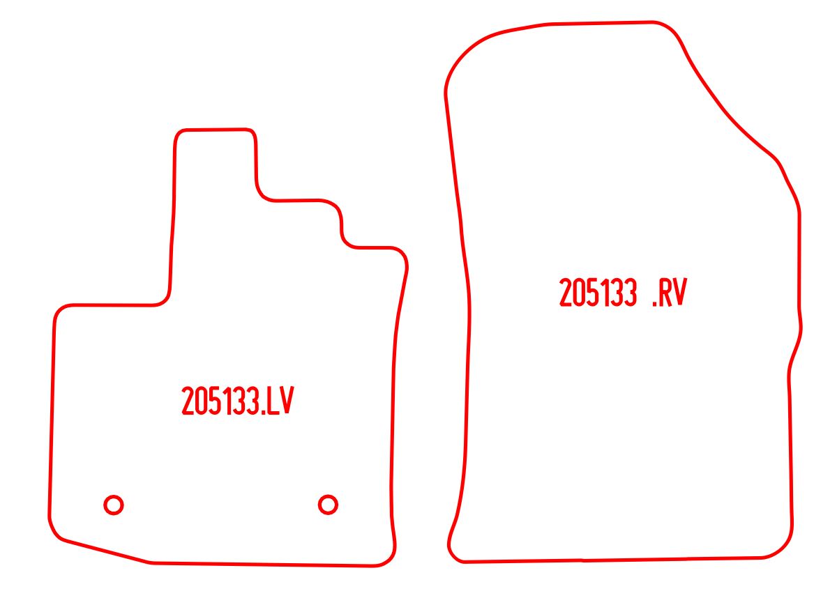 Automatten Dacia Dokker (2013-Heden)