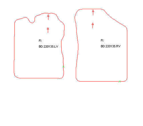 Automatten Daihatsu Cuore (2003-2006)