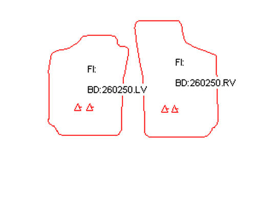 Automatten Fiat Palio Weekend (1997-2003)