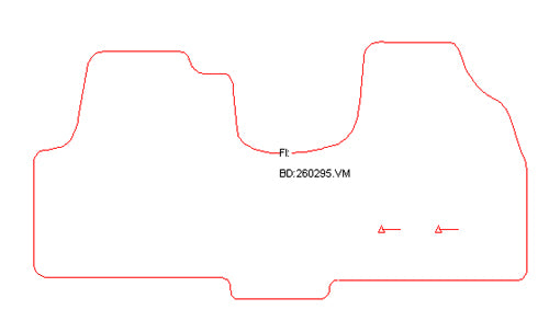Automatten Fiat Scudo (1996-2006)