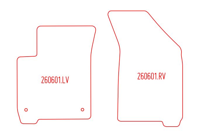 Automatten Fiat Freemont (2011-Heden)