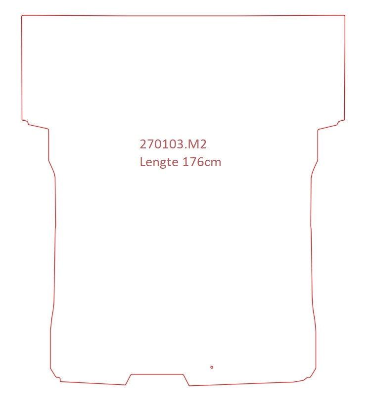 Laadvloermat Ford Transit Connect (2019-2016)